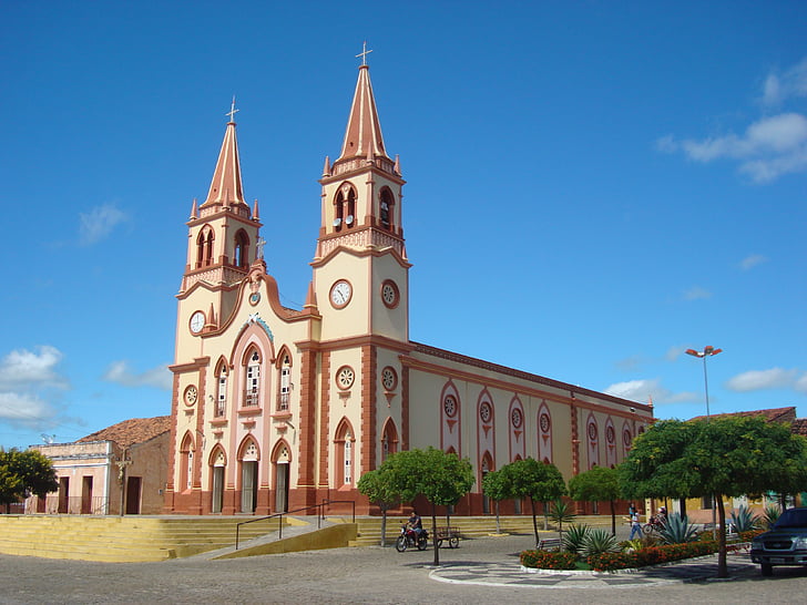 Nhà thờ, mảng, Lavras da mangabeira-ec