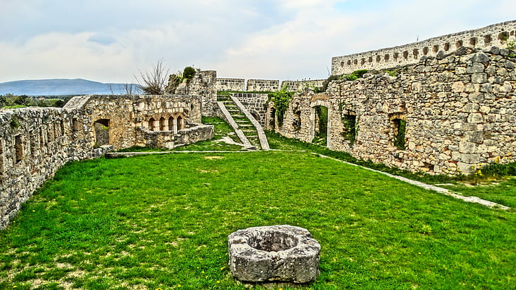 Knin, örökség, építészet, történelmi, Horvátország
