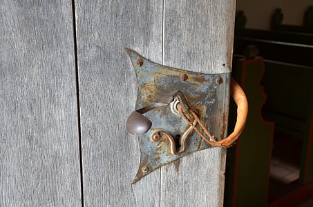 door handle, door, metal, input, jack, access, wooden door