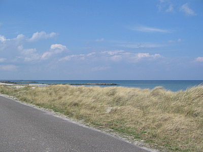 Baltijas jūrā, kāpu, pludmale