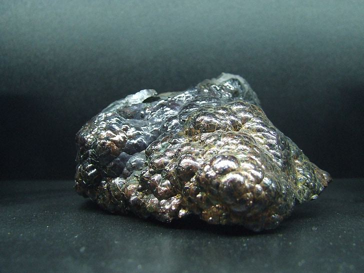 ásványi, hematit, vas-oxid, rock, geológia, fémes, természet