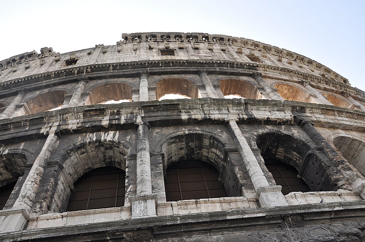 rome, colosseum, tourist, architecture