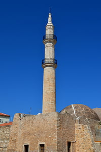 Kreta, Heraklion, Moshe, turško mošejo, otoku Kreta, Grčija, stavbe