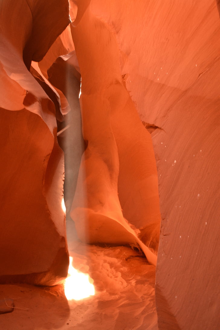 Долна antelope canyon, светлина, вал, каньон, антилопа, Аризона, слот