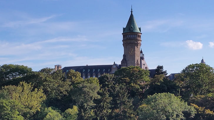 Luxembursko, Mesto Luxemburg, budova, veža