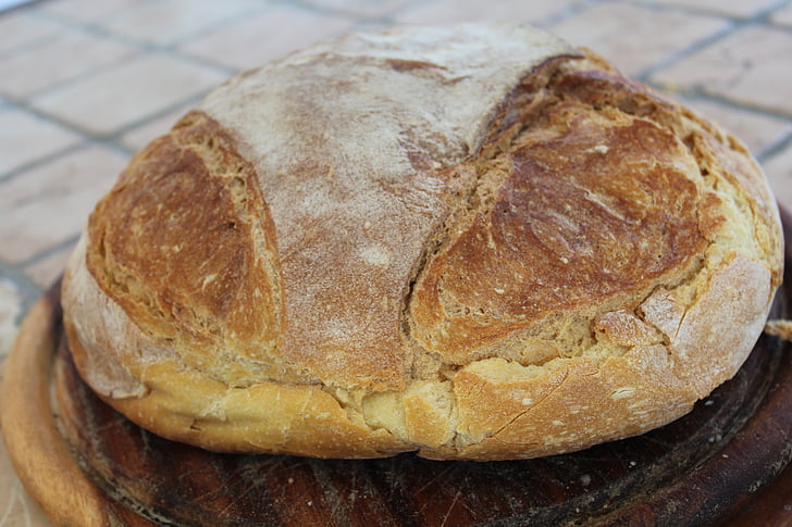 bread, loaf, pane di altamura, altamura, flour, food, bakery