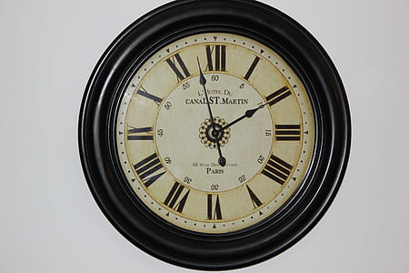 clock, vintage, old clock, team, watch, old, hours