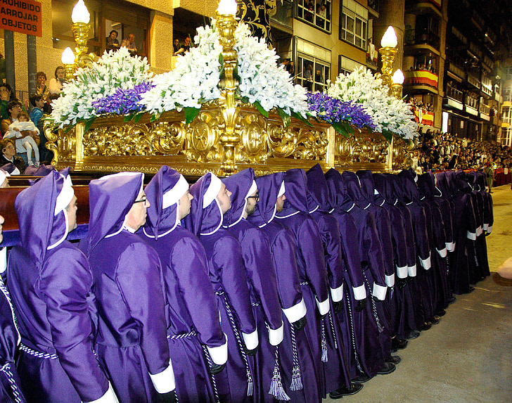 lorca, holy week, procession, parade