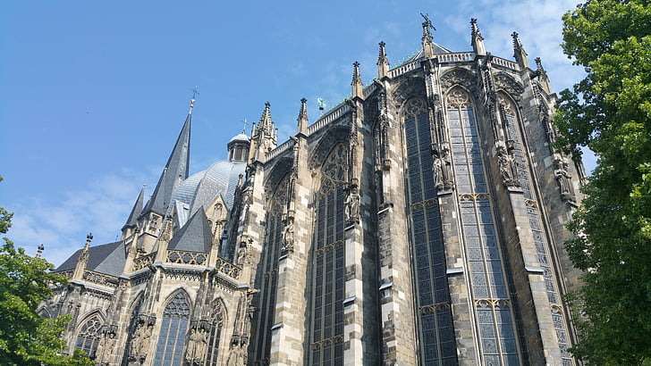 Aachen, Charlemagne, Katedral, Gereja