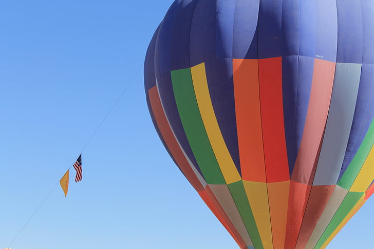 vol en montgolfière, voyage, aventure, sur l’air, Air, ballons à air chaud, mouche