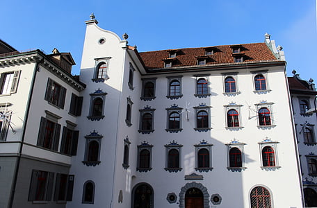 architecture, old town, town home, citizens community, st gallen