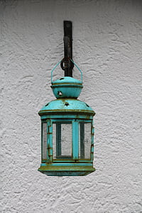 lantern, lamp, lamps, turquoise, atmosphere, decoration, no people
