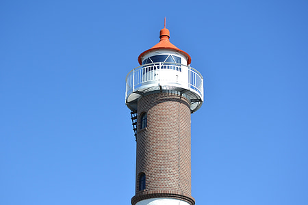 vuurtoren, poeler-vuurtoren, hemel, toren, Baltische Zee