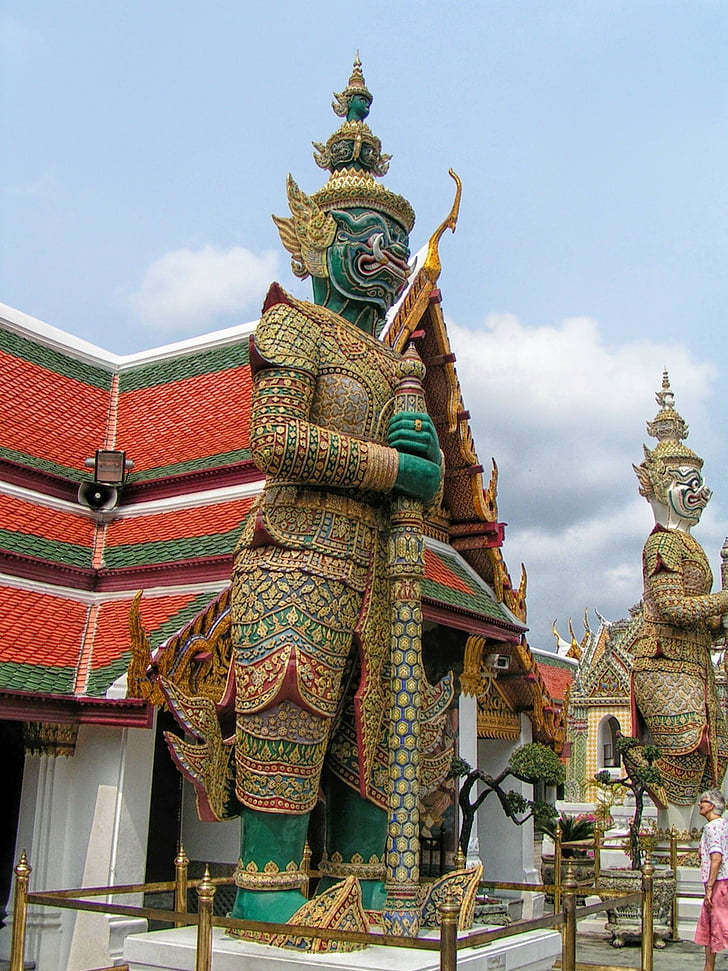 thailand, temple, monuments, sculpture, faith, religion, architecture