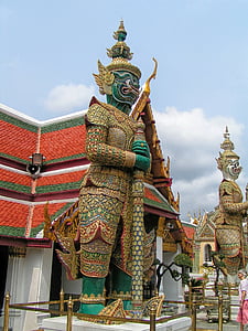 Thaimaa, temppeli, muistomerkit, veistos, usko, uskonto, arkkitehtuuri