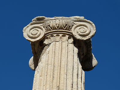 エフェソス, アンティーク, 古代, 柱, 寺, 破滅, 古典的なアーキテクチャ