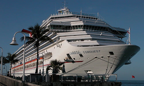 Key west zaoceánského parníku, Key west výletní loď, výletní loď, dovolená