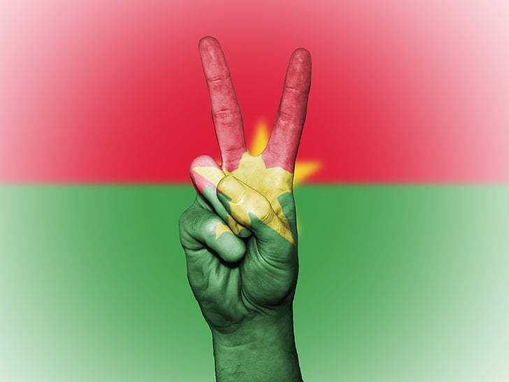 Burkina faso, drapeau, paix, arrière-plan, bannière, couleurs, pays
