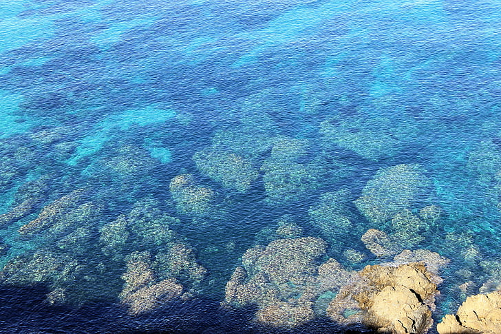 Korsika, Sea, vee, sinine, Holiday, suvel, läbipaistvuse