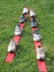 scarpe, scarpe da tennis, Parco, gioco, pic-nic, scarpe da ginnastica, Calzature