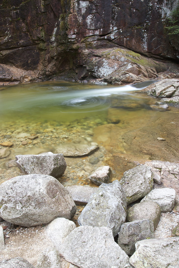 kehon, vesi, päivällä, Luonto, Rocks, Stream, River