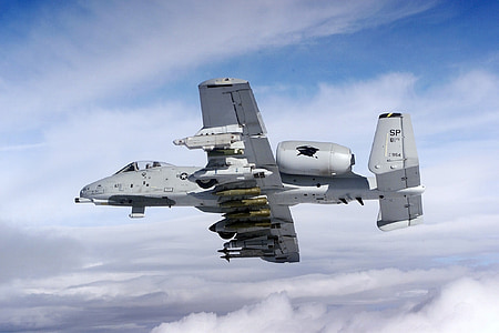 pesawat, militer, Thunderbolt, a-10, Amerika Serikat, Jet, pesawat