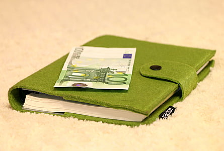 book, weekly, euro, business, profit, bill, diary