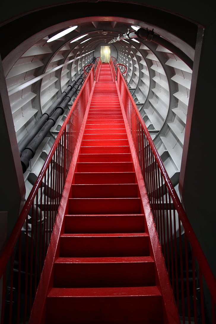 trapper, Atomium, Brussel, trapp, World's fair, steder av interesse
