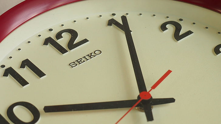 reloj, tiempo, Seiko