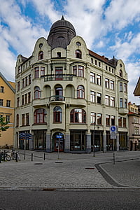 Weimar, Turingia in Germania, Germania, centro storico, vecchio edificio, luoghi d'interesse, cultura