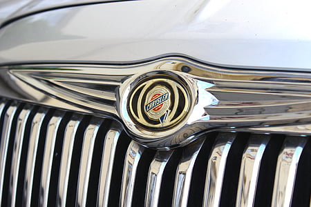 Chrysler, automatisk, bil, bilen, bryllup, stempel, logo