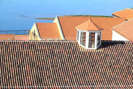 葡萄牙, 法鲁, 屋顶, 屋顶上