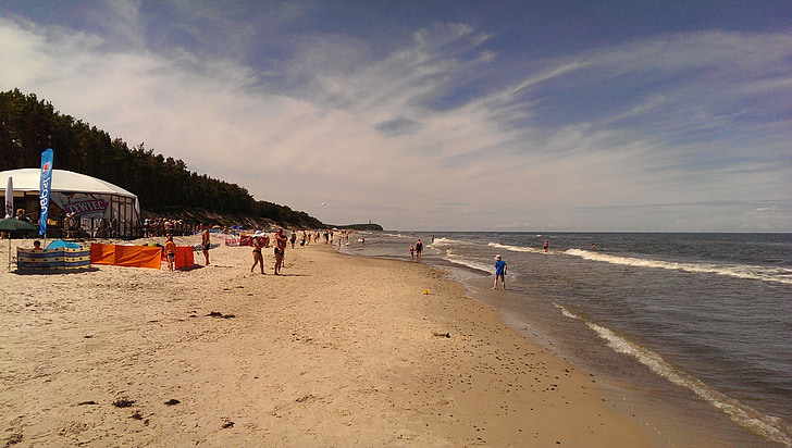 pogorzelica, Baltic, stranden