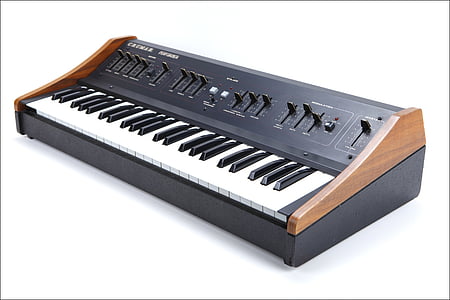 Vintage synthesizer, crumar, crumar utøver, analoge, synth, piano, musikk