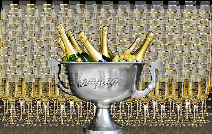 gėrimas, šampanas, švęsti, akiniai, Egidijus, šampano taurės, baltojo vyno taurė