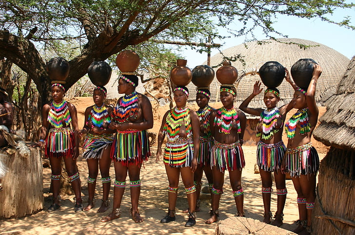 Svazijsko, Děvče, Jihoafrická republika, kultur, lidé, domorodé kultury, muži