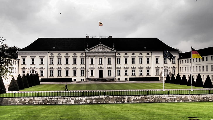 Berlijn, Castle bellevue, Duitsland, Landmark, gebouw, kapitaal, geschiedenis