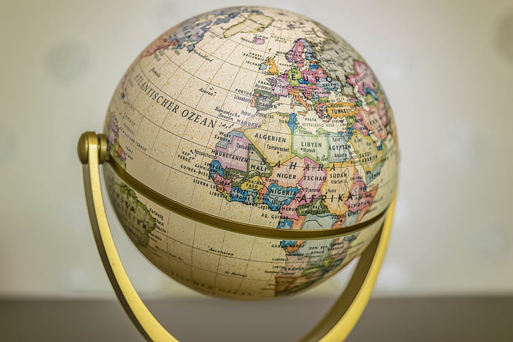 globe, earth, map of the world, world, planet, map, global
