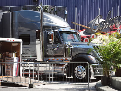 Universal studio, ob van, ciężarówka mobilne, jednostki produkcji wideo, Orlando, ciężarówka TV
