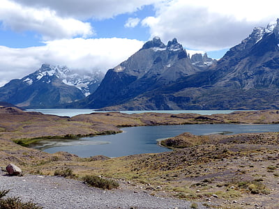 Cile, sud america, Patagonia, paesaggio, natura, Torres del paine, Parco nazionale