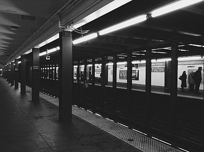 υπόγειο, μετρό, Σταθμός, μετρό, μεταφορές, αστική, πόλη