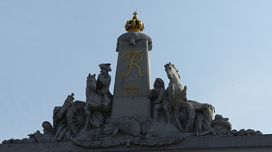 monument, potsdam, soldier king