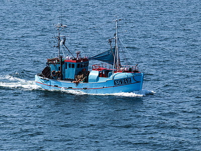 rybářský člun, Já?, fréza, Rybaření, Fischer, Baltské moře