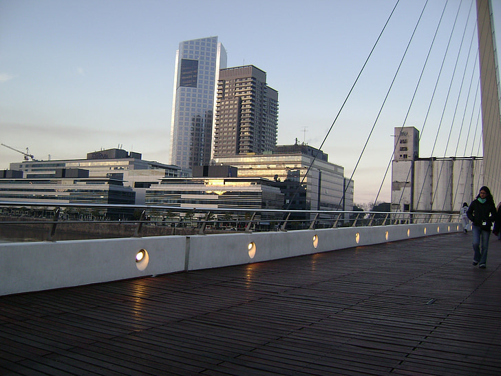 Buenos, Aires, ponte, Argentina