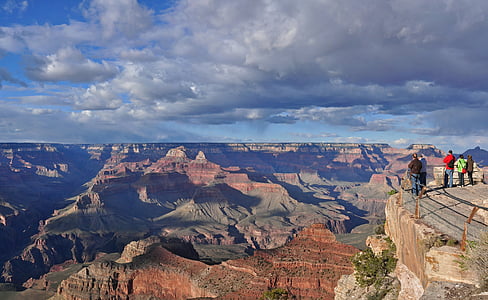Grand canyon, táj, festői, rock, erózió, geológia, kő