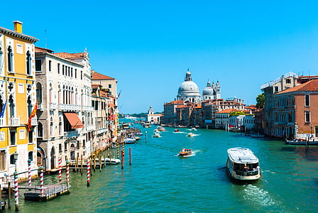 Venedig, solen, ferie, skyer, Sky, landskab, sommer