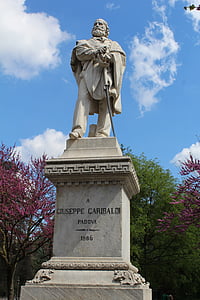Garibaldi, statue de, monument, Padova, Veneto, Italie