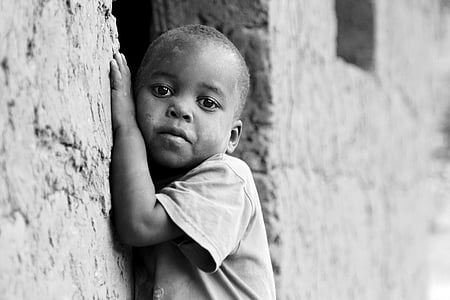 uganda çocuklar, Uganda, çocuklar, Çocuk, Mbale, Çocuk, Köyü