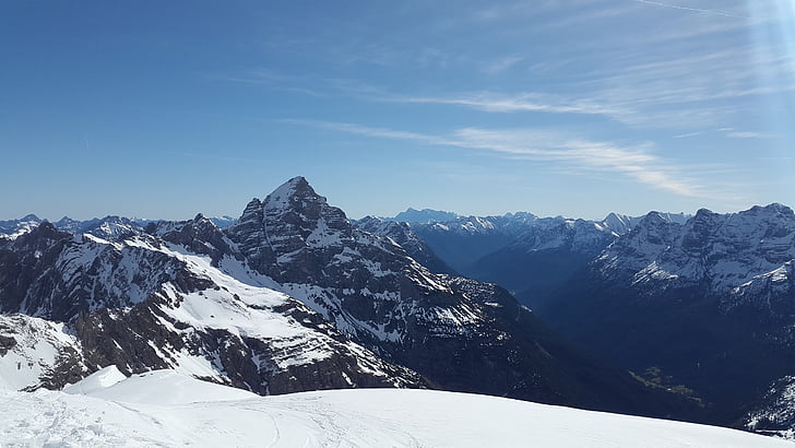 hochvogel, Альгау, далеких подання, Альпійська, гори, зустрічі на вищому рівні, Піші прогулянки