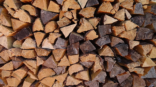 kayu, holzstapel, kayu bakar, tumbuh saham, log
